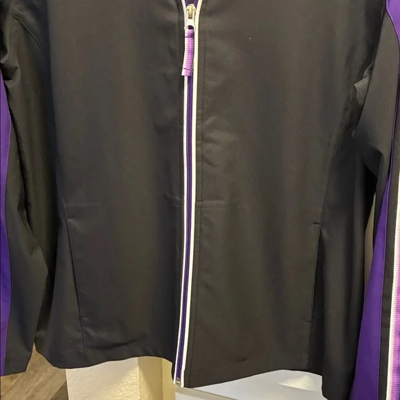 Made for Life Purple and Black track jacket - Picture 2 of 8